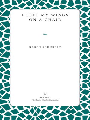cover image of I Left My Wings on a Chair